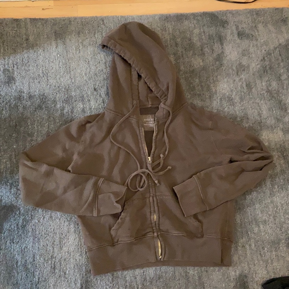 Nili Lotan Callie zip hoodie - size small